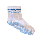 The Catch My Drift Grip Sock in Amalfi
