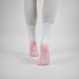 The Pardon My French Grip Sock (Petal Pink)