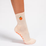 The Just Peachy Grip Sock
