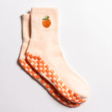 The Just Peachy Grip Sock