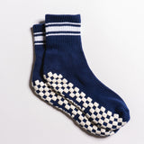 The Country Club Grip Sock (Navy)