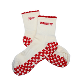 The Naughty & Nice Grip Sock